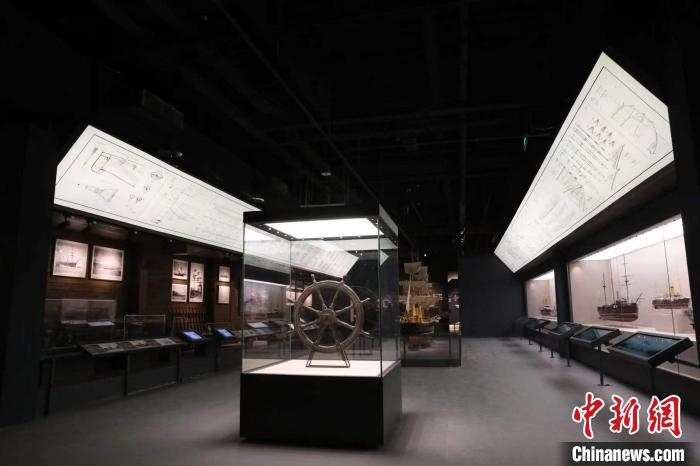 中國船政文化博物館新的展廳，陳設空間更大，展陳更科學。　陳曉靜 攝