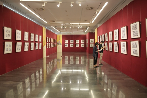 展覽現(xiàn)場(chǎng)。出版社供圖