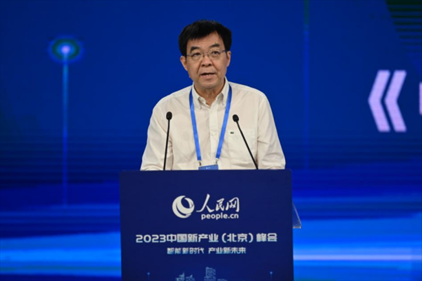 社會科學(xué)文獻(xiàn)出版社社長王利民。人民網(wǎng)記者 于凱攝