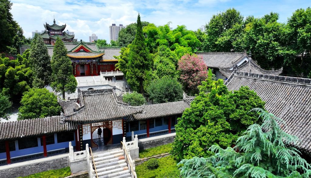 近日拍攝的陜西省漢中市博物館。新華社記者 劉瀟 攝