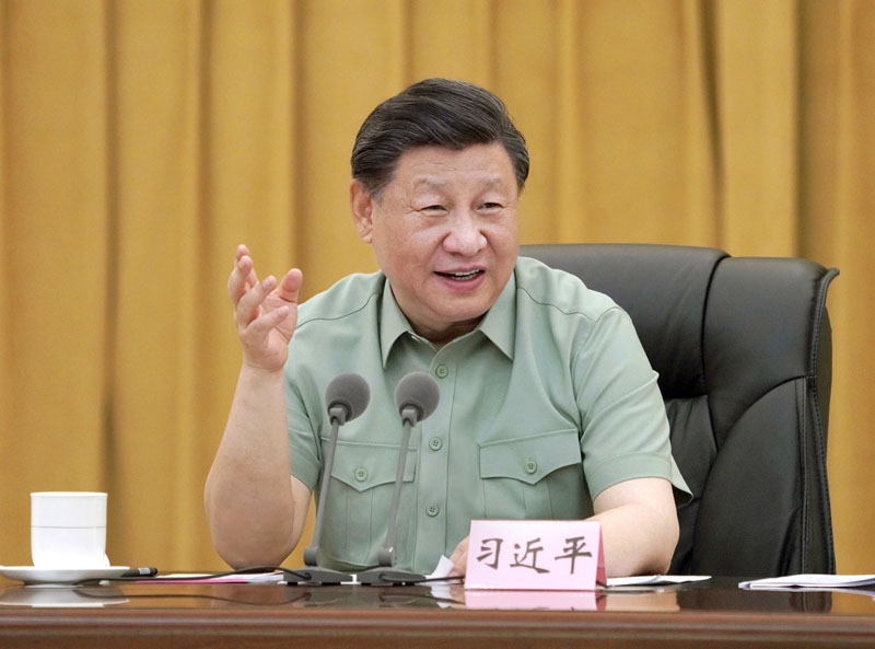 2023年7月26日，習(xí)近平到西部戰(zhàn)區(qū)空軍視察。