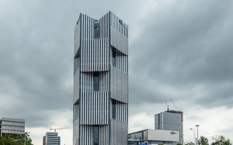 上海浦東新區(qū)，金磚國家新開發(fā)銀行總部大樓。