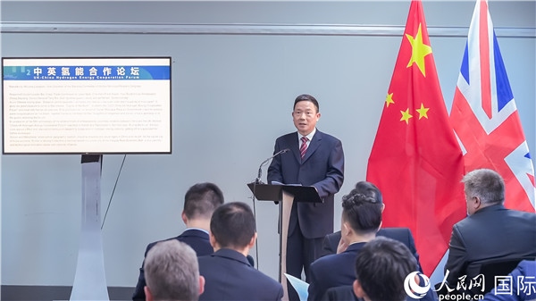 武漢市人大常委會副主任龍良文致辭。人民網(wǎng) 郭錦標(biāo)攝