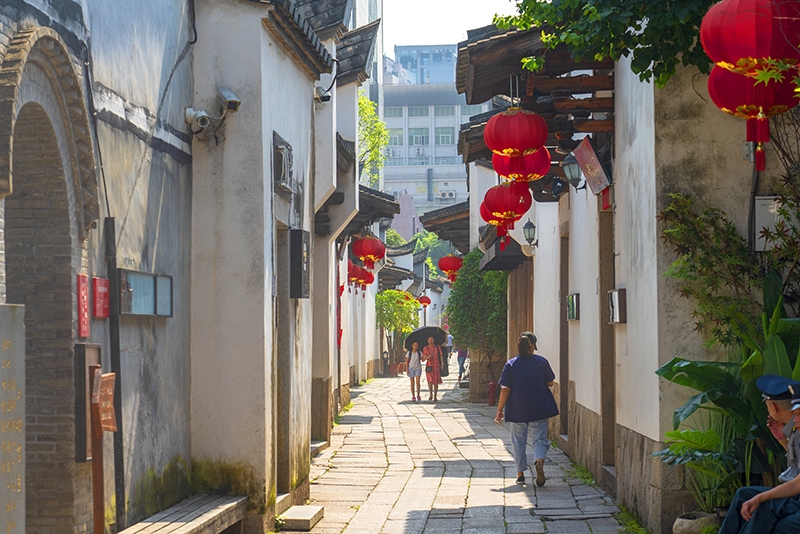 2019年6月28日，福建福州，三坊七巷風(fēng)光。