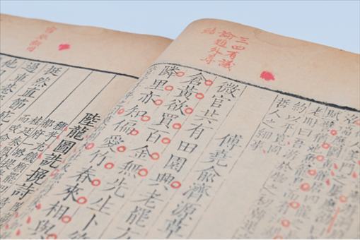 人民教育出版社館藏善本古籍《施注蘇詩(shī)》內(nèi)文展示。人教社供圖