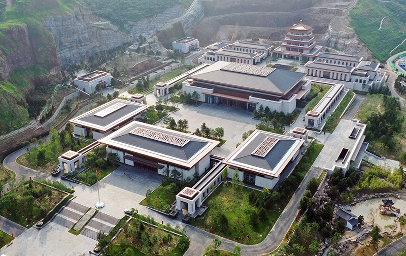這是2022年7月30日拍攝的中國國家版本館中央總館。