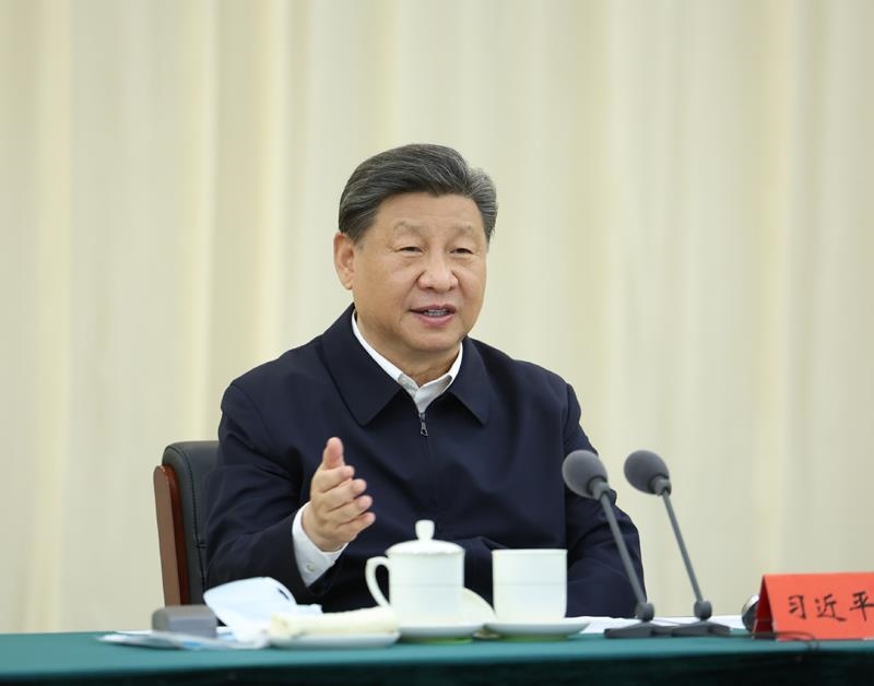 △2023年6月6日，習(xí)近平總書記在內(nèi)蒙古巴彥淖爾主持召開加強(qiáng)荒漠化綜合防治和推進(jìn)“三北”等重點生態(tài)工程建設(shè)座談會并發(fā)表重要講話。
