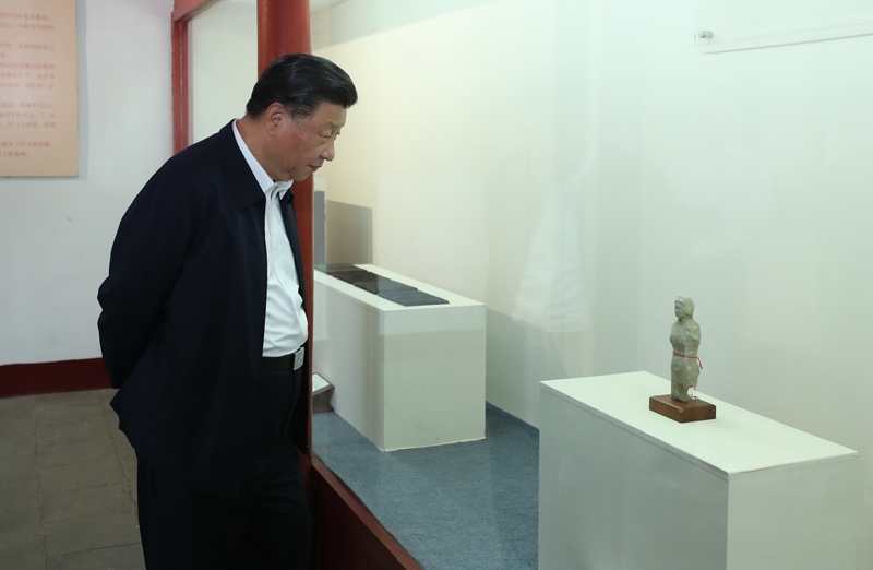 2021年5月12日，習(xí)近平總書記在河南省南陽市考察東漢醫(yī)學(xué)家張仲景的墓祠紀(jì)念地醫(yī)圣祠。