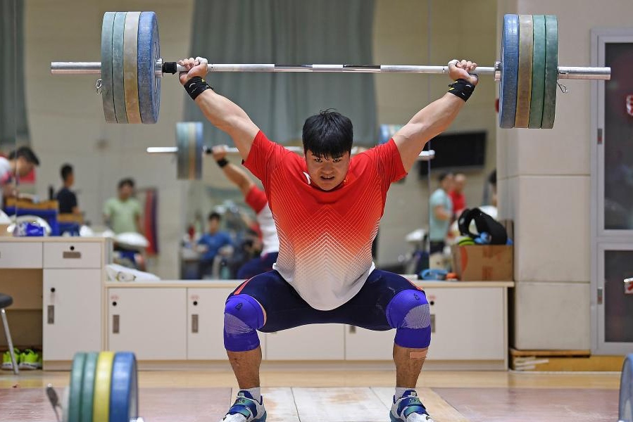 5月10日，國家隊選手劉煥華在訓練中。新華社記者 侯昭康 攝