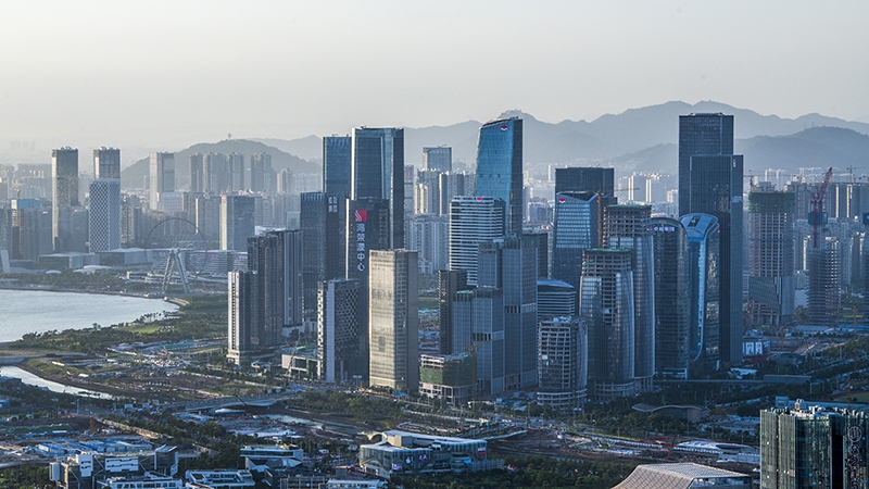 圖為深圳前海城市風(fēng)光。