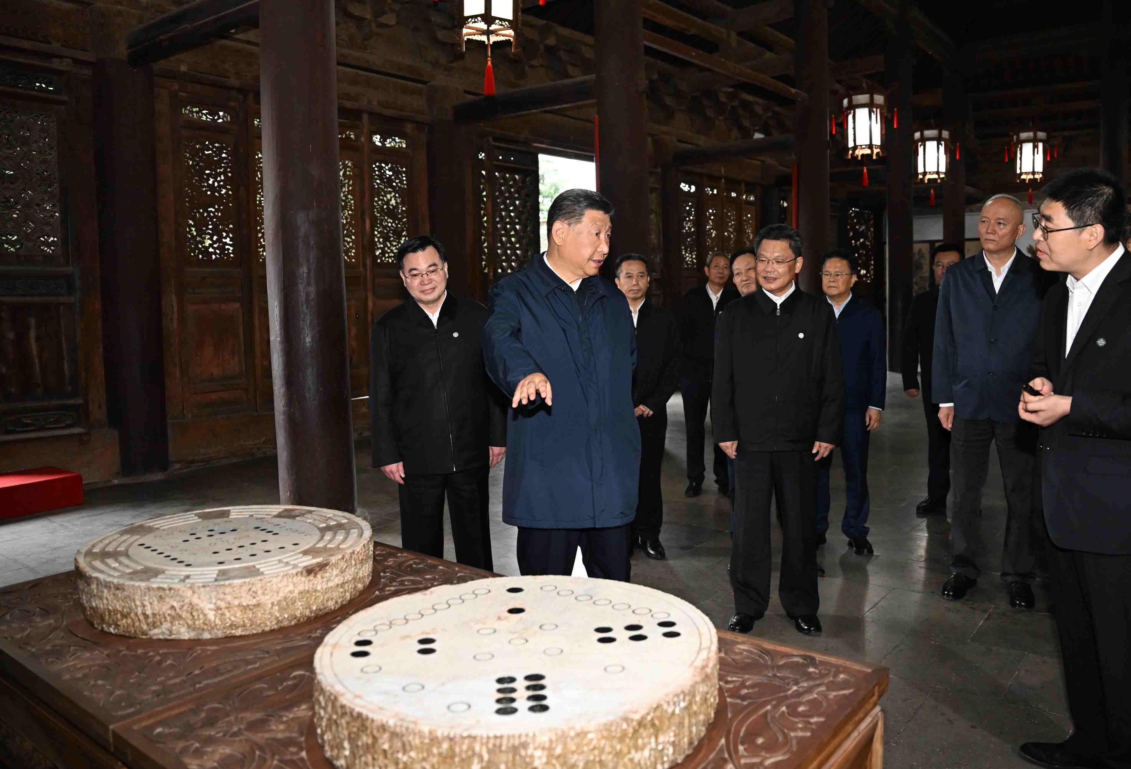 2024年9月10日，習(xí)近平總書記在甘肅天水考察了全國重點(diǎn)文物保護(hù)單位伏羲廟。