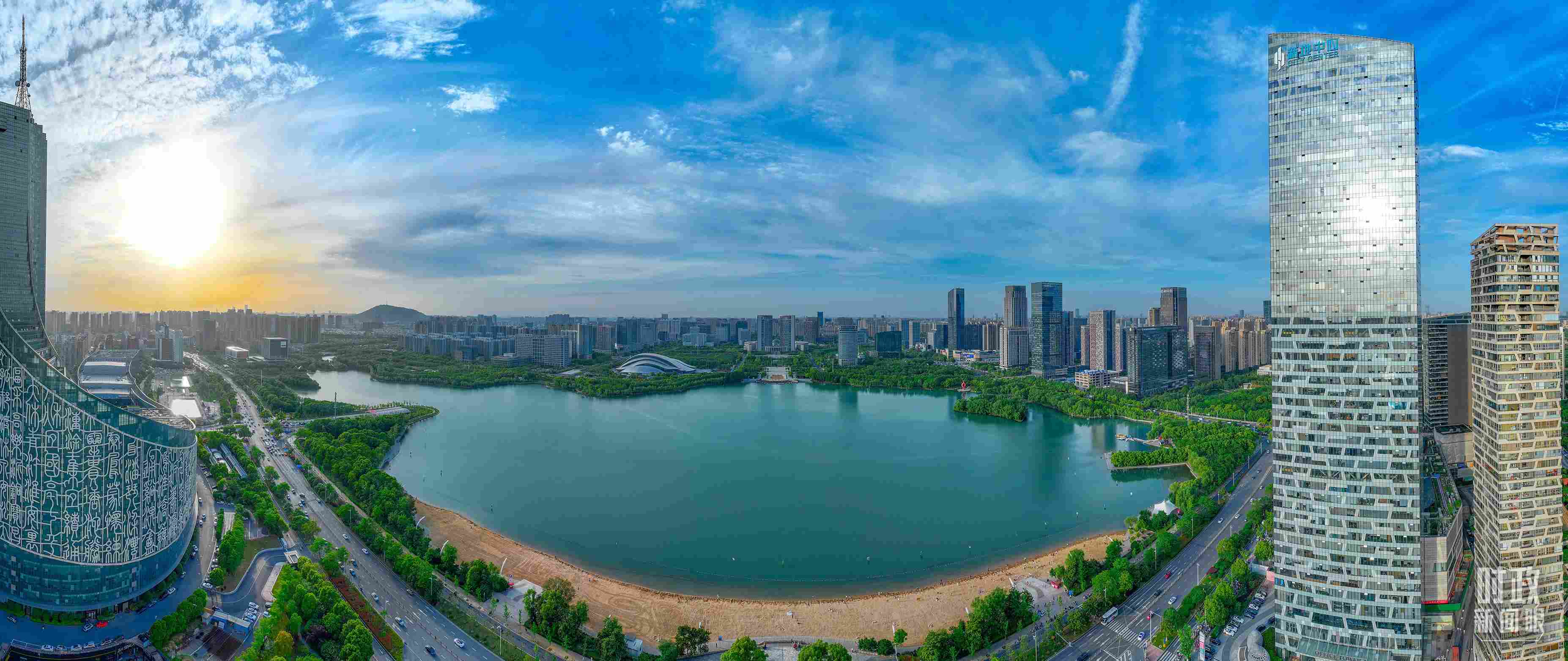△安徽省合肥市。（合肥市蜀山區(qū)融媒體中心葛慶釗供圖）