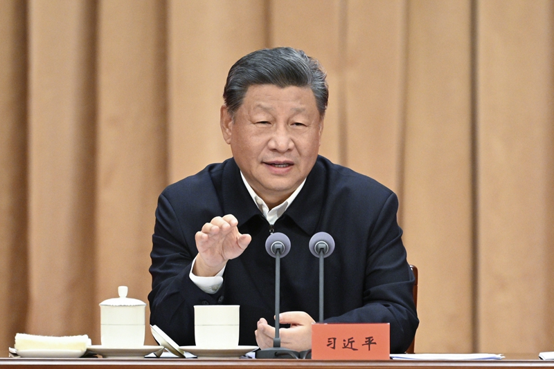 2024年10月29日，習(xí)近平在省部級(jí)主要領(lǐng)導(dǎo)干部學(xué)習(xí)貫徹黨的二十屆三中全會(huì)精神專題研討班開班式上發(fā)表重要講話。