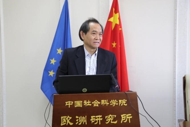 中國社會科學(xué)院歐洲研究所黨委書記、副所長公茂虹主持開幕式。吳迪攝
