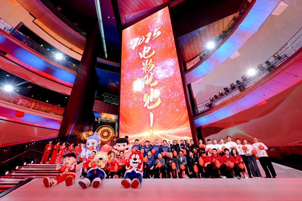 2025年春節(jié)檔電影主創(chuàng)合影。（圖片由主辦方提供）