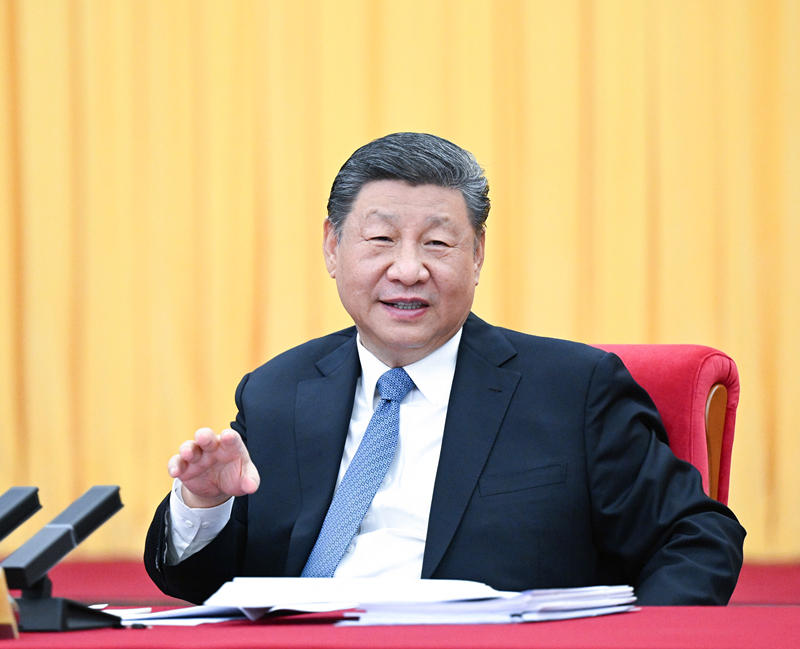 2025年3月6日，習(xí)近平總書記看望參加全國政協(xié)十四屆三次會議的民盟、民進(jìn)、教育界委員，并參加聯(lián)組會。